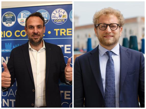 Elezioni comunali in Veneto, attenti a quei due: Mario e Giacomo «gemelli diversi» oltre i partiti