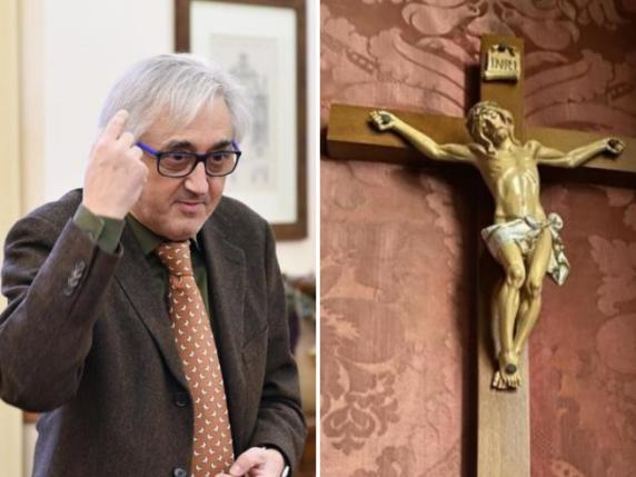 «No al crocifisso in Sala Rossa», Silvio Viale inizia lo sciopero della fame