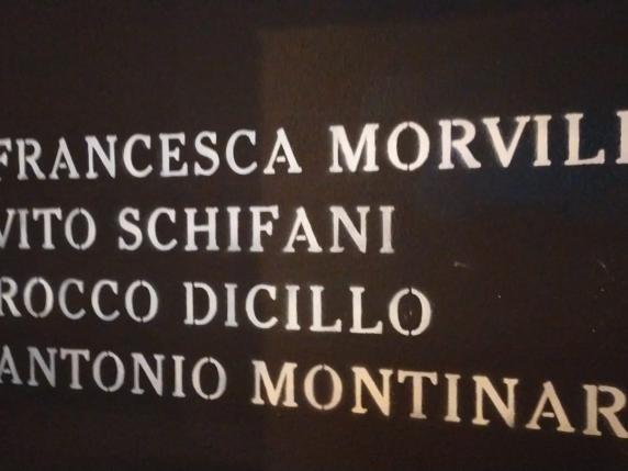 Bari, inaugurato il murale per ricordare le vittime di mafia, ma il nome di Francesca Morvillo è sbagliato