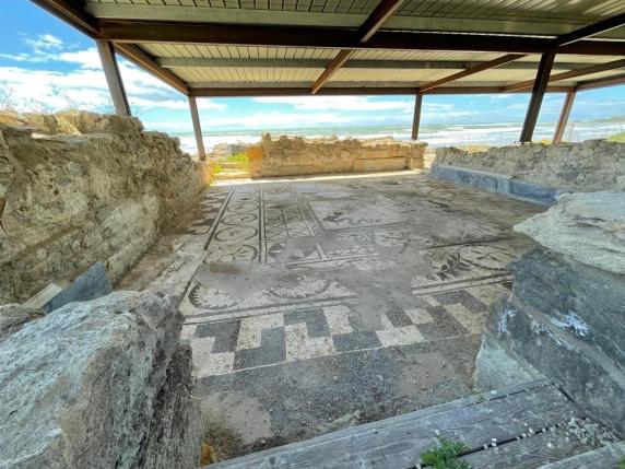 Agrigento, torna a splendere l'antica villa romana di Durrueli con le terme affacciate sul mare