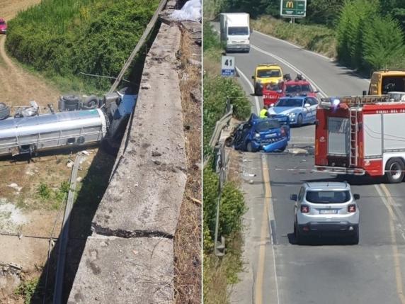 Cassino, Scontro Tra Auto E Camion: Morto Un 32enne | Corriere.it