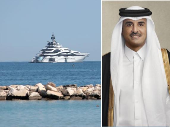 Le tre moglie, i 13 figli e il Psg di Messi e Mbappé: chi è l'emiro Al Thani, proprietario dello yacht Al Lusail ormeggiato a Bari