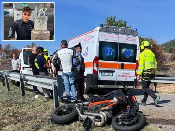 Moto fuori strada sul Gargano, muore il pasticcere 23enne Giovanni Pirro. «Un giovane educato ed un serio professionista»