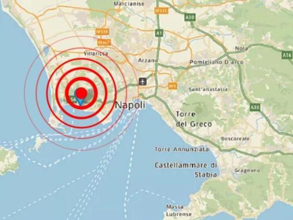 Terremoto Campi Flegrei, Scossa Avvertita Anche A Napoli: L'epicentro ...