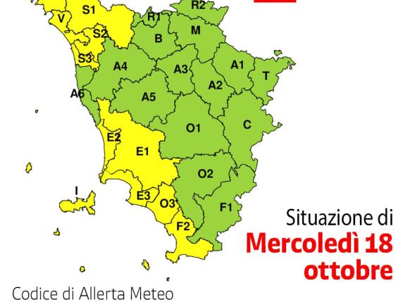 Maltempo, Allerta Gialla In Toscana Per Domani | Corriere.it