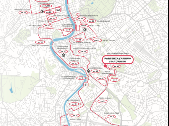 Maratona Di Roma, Ecco Le Chiusure E Le Deviazioni Di Domenica 17 ...