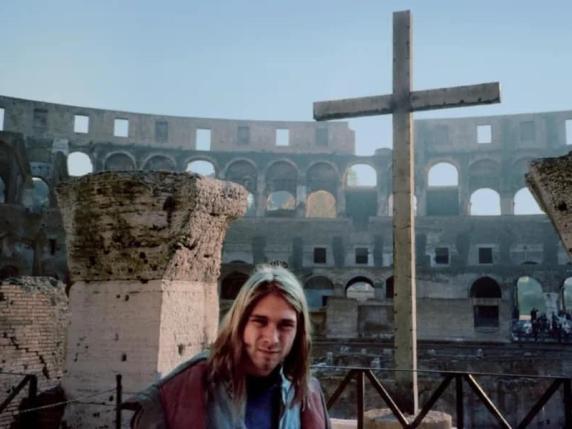Kurt Cobain Colosseo Roma
