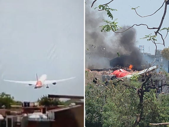 Incidente aereo in India, volo con 242 persone si schianta sulle case ad Ahmedabad: «Diretto a Londra, si temono vittime»