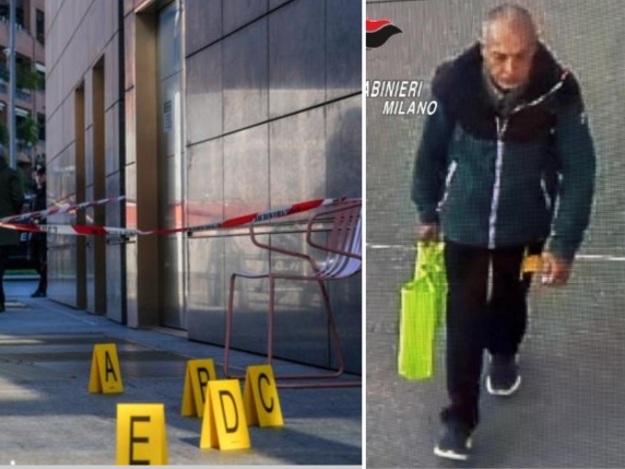 Milano, donna accoltellata in piazza Gae Aulenti: aggredita alle spalle, è grave. La lama da 30 cm, le immagini del sospettato: cosa sappiamo