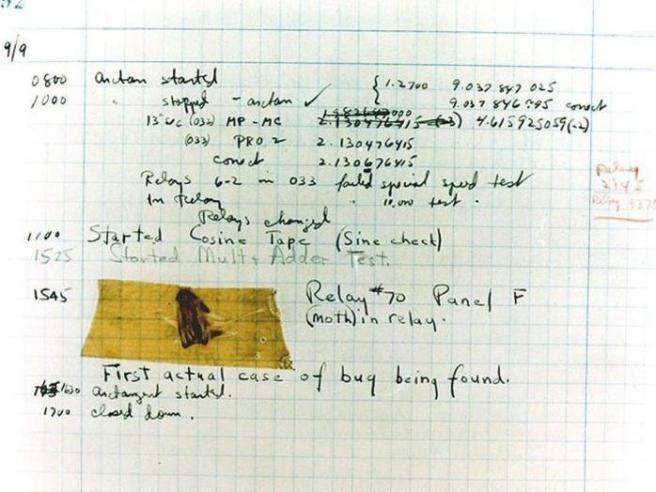 Il primo bug informatico della storia compie 75 anni (ed era ...