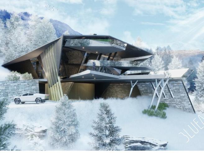 Elon Musk, gli architetti della villa in Alto Adige: «Piscina sospesa e 15  bagni, gli offriamo la casa dei sogni» | Corriere.it