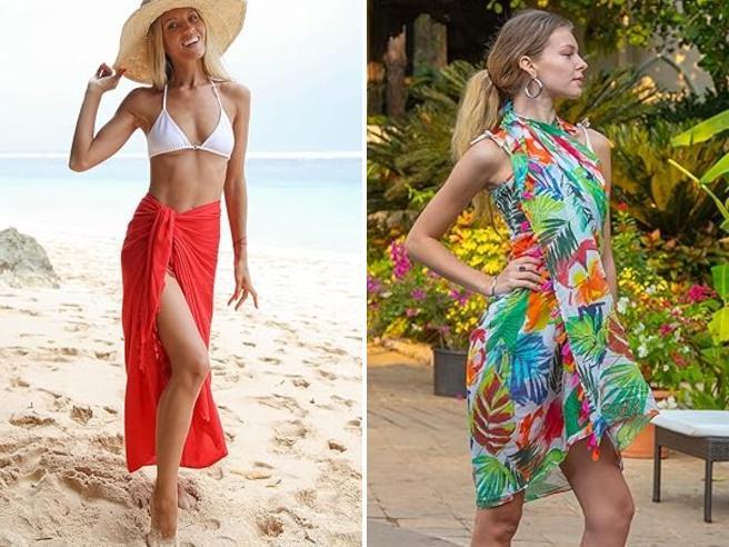 Pareo kimono sarong le tendenze per la spiaggia la piscina e anche per la citta Corriere