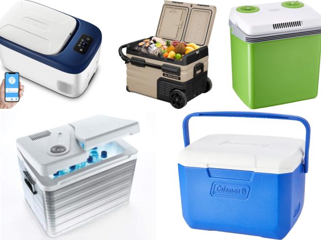 I materiali più comuni utilizzati nei frigoriferi portatili