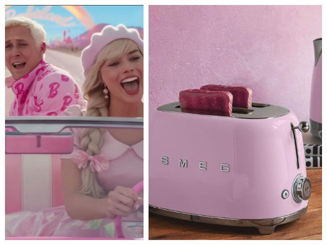 Barbie, il tostapane Smeg per la colazione di Margot Robbie