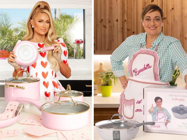 Pentole da star: firmate da Paris Hilton, Benedetta Rossi e Cracco, ecco il  regalo perfetto per i cook addicted