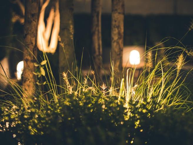 Lampada Da Giardino LED Vintage Nera - Illuminazione Vialetto Esterna, Stile Lanterna, IP44