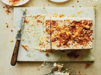 Semifreddo di baklava alla ricotta