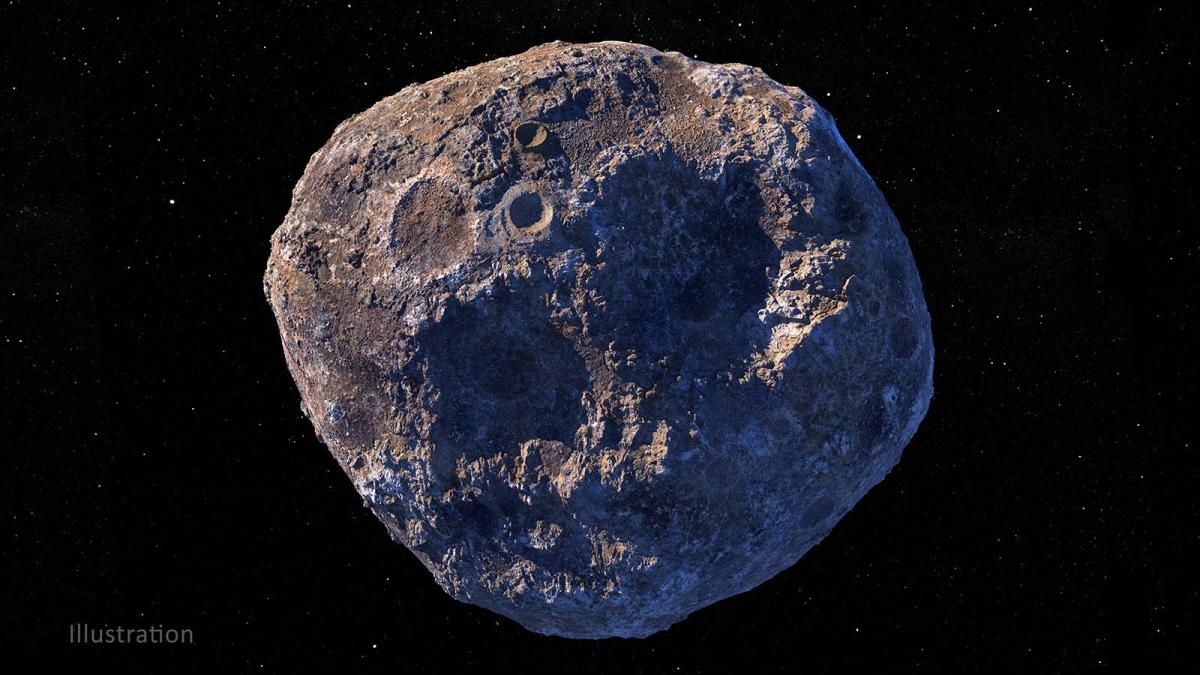 A NASA está em busca da “mina” do asteróide Psyche 16: contém materiais preciosos no valor de 10 mil quatrilhões de dólares