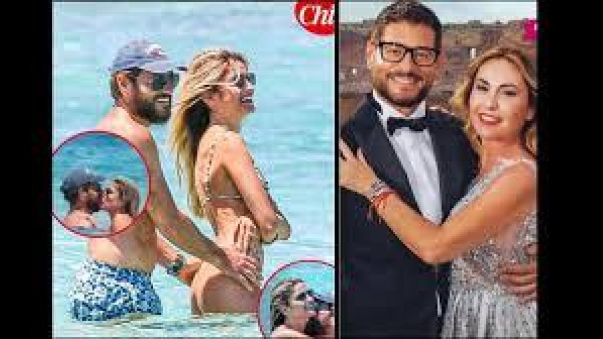 Enrico Papi, vacanza bollente a Formentera con l'ex Miss Italia Claudia