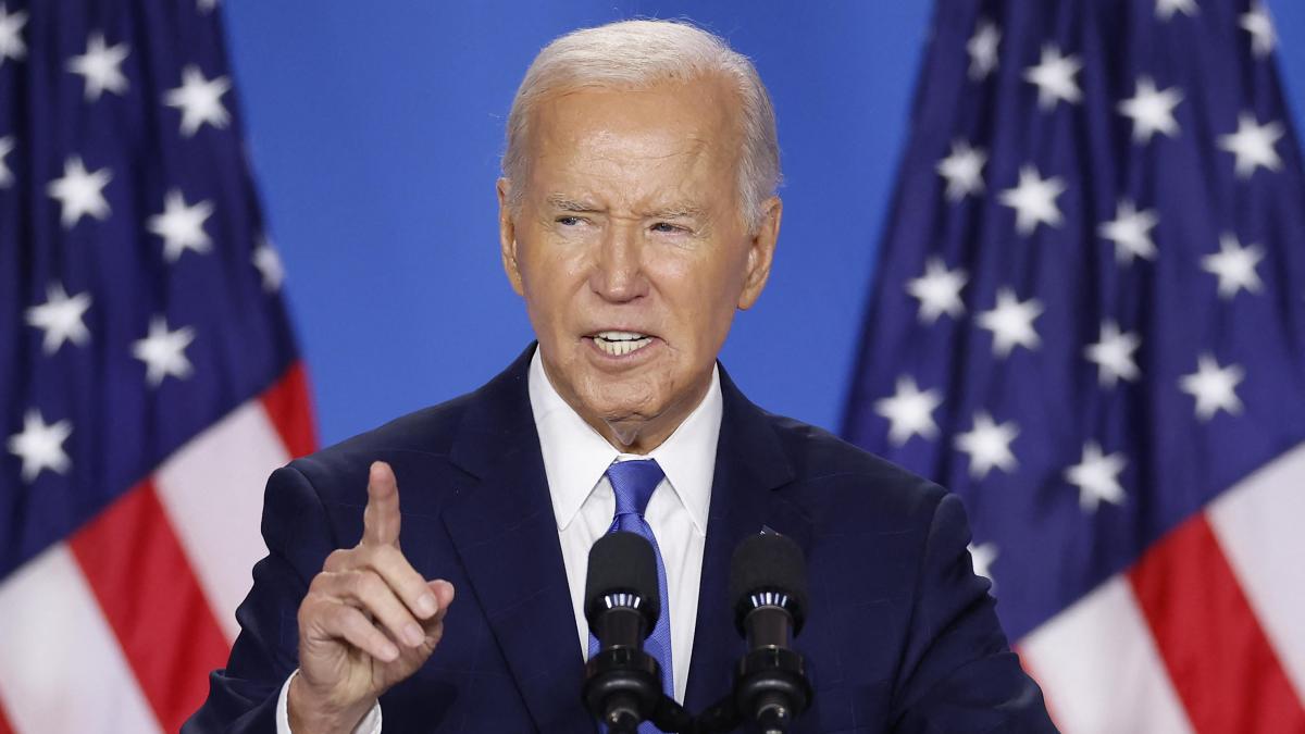 Biden: “Sou a pessoa mais qualificada para ser presidente”.  Gafes: Zelensky se torna Putin e Kamala Harris ‘vice-presidente Trump’