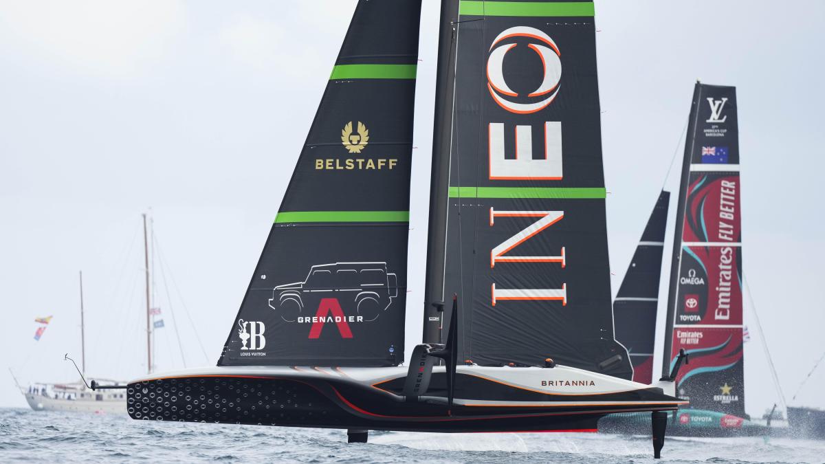America's Cup 2024, New Zealand Ineos Britannia 62 The New
