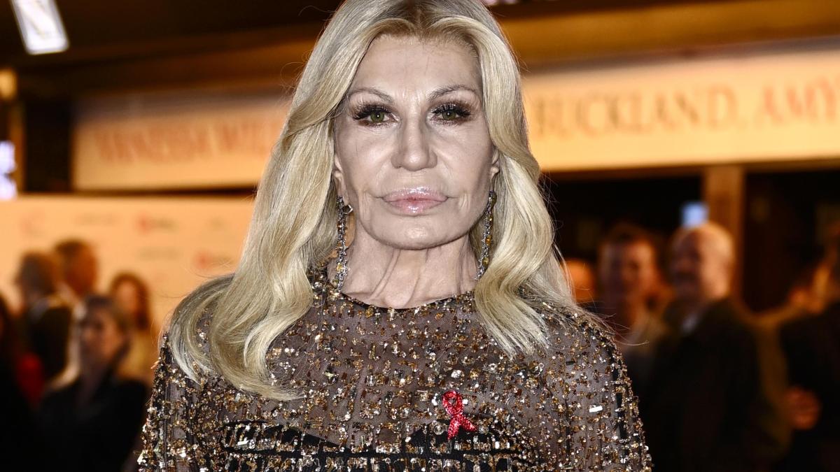 donatella versace oggi