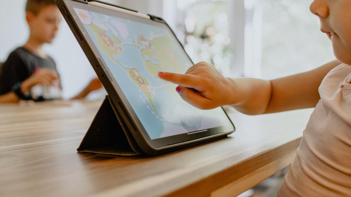Tablet Per Bambini - Pad Didattico, Con 6 Giochi Per Imparare