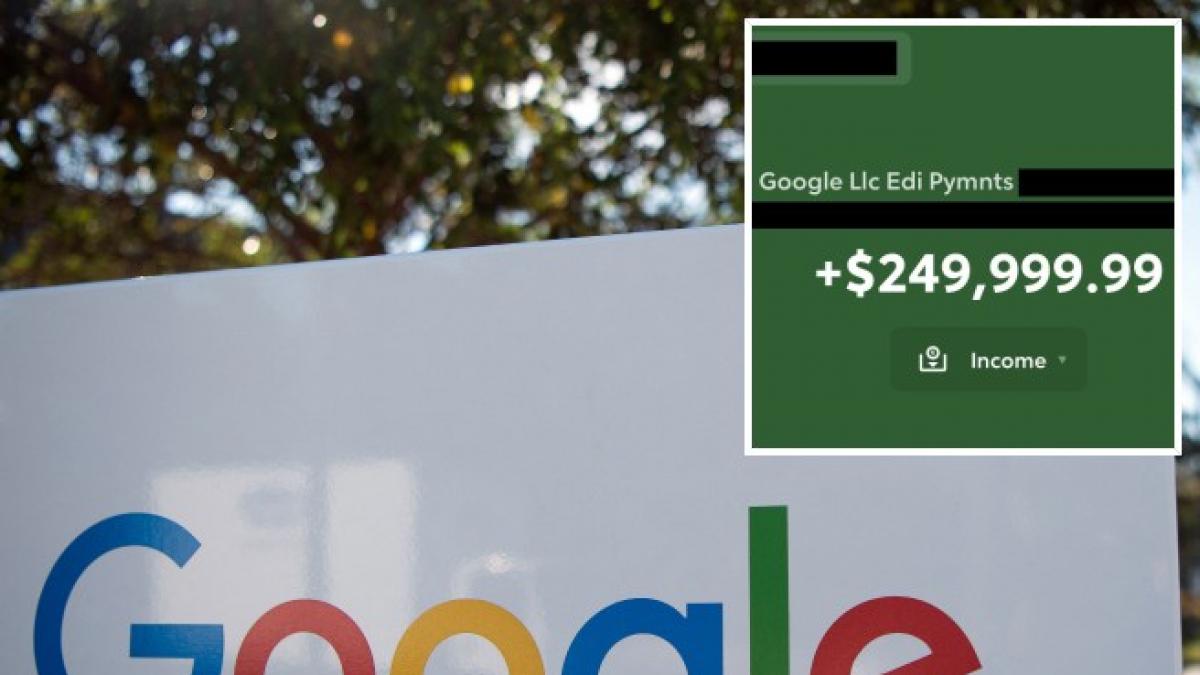 O Google acidentalmente deu a ele US $ 250.000, mas ninguém da empresa apareceu para pedir de volta