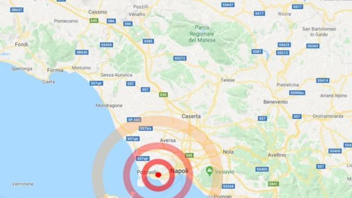 Terremoti A Napoli Oggi, Scossa Nella Notte Di Magnitudo 3: Sciame ...