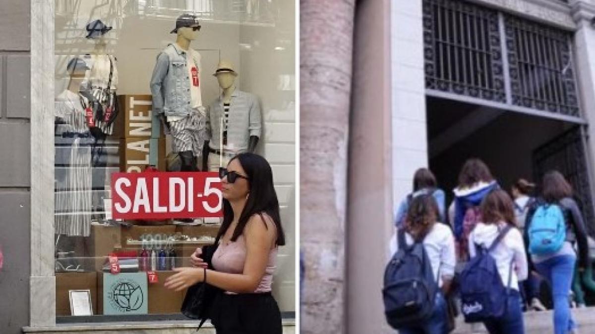 Saldi in Campania, si parte il 3 luglio. E si ritornerà a scuola il 13