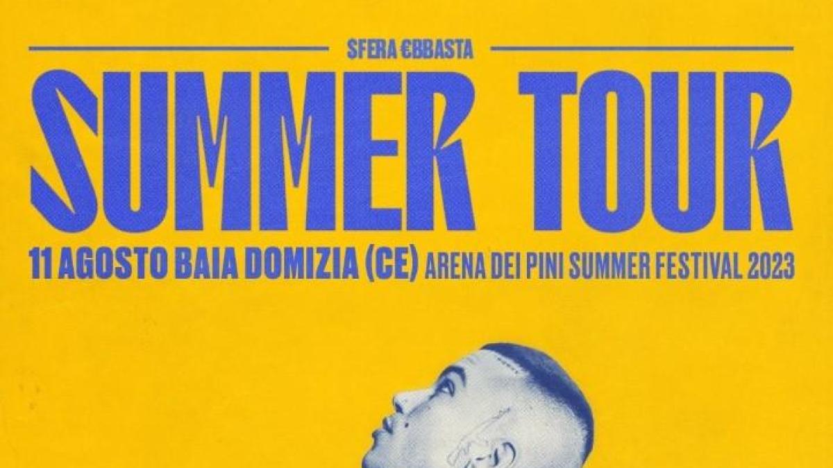 Sfera Ebbasta, il Summer Tour a Baia Domizia