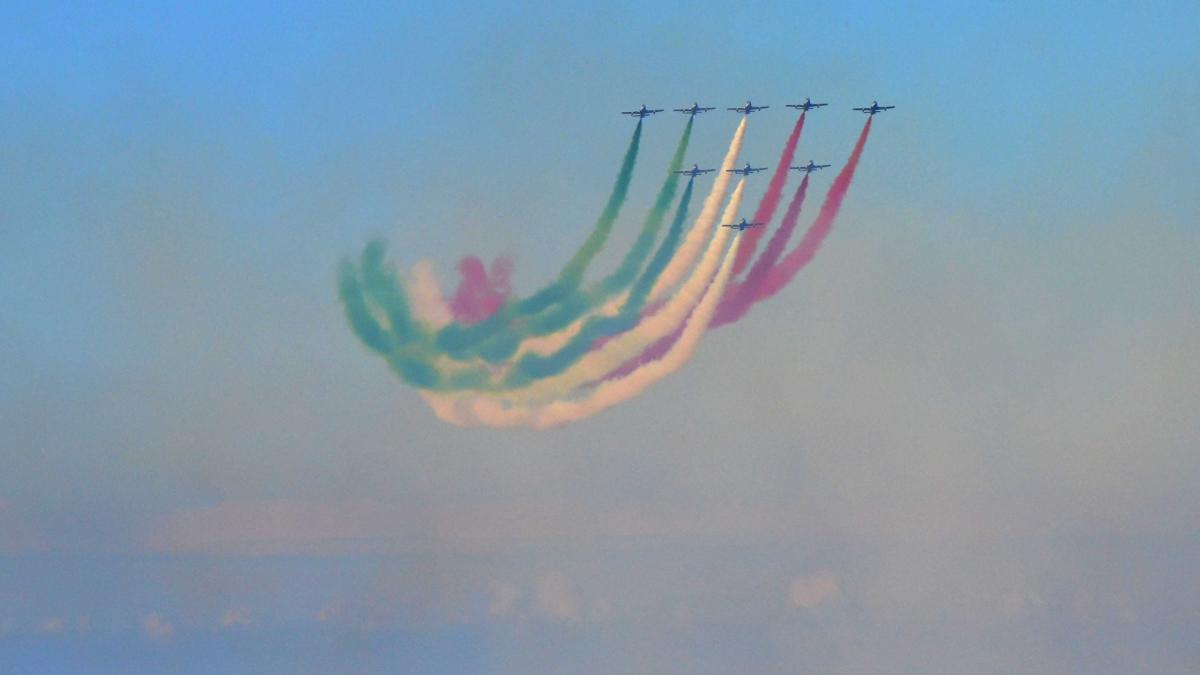 Le Frecce Tricolori a Trani il 12 maggio 2024: non saranno a Bari