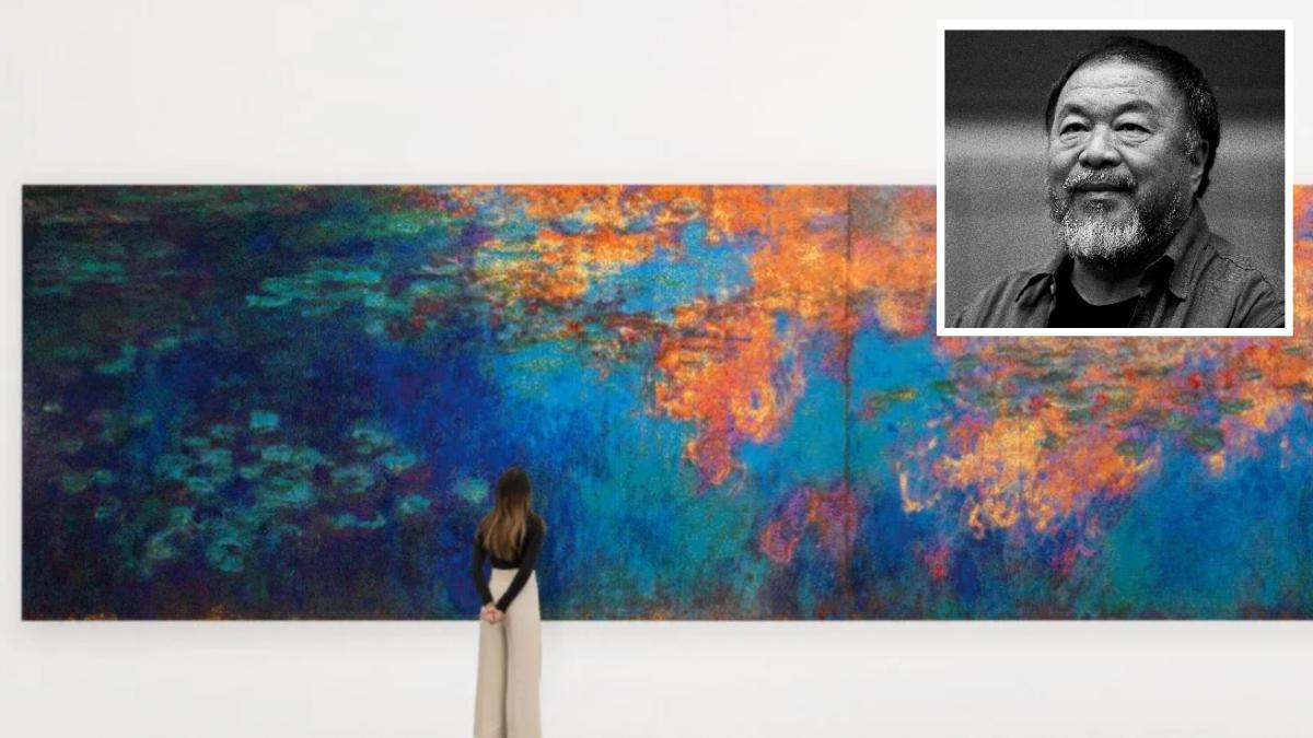 Ai Weiwei ricrea le «Ninfee» di Monet con i Lego: una provocazione da 650  mila mattoncini lunga 15 metri