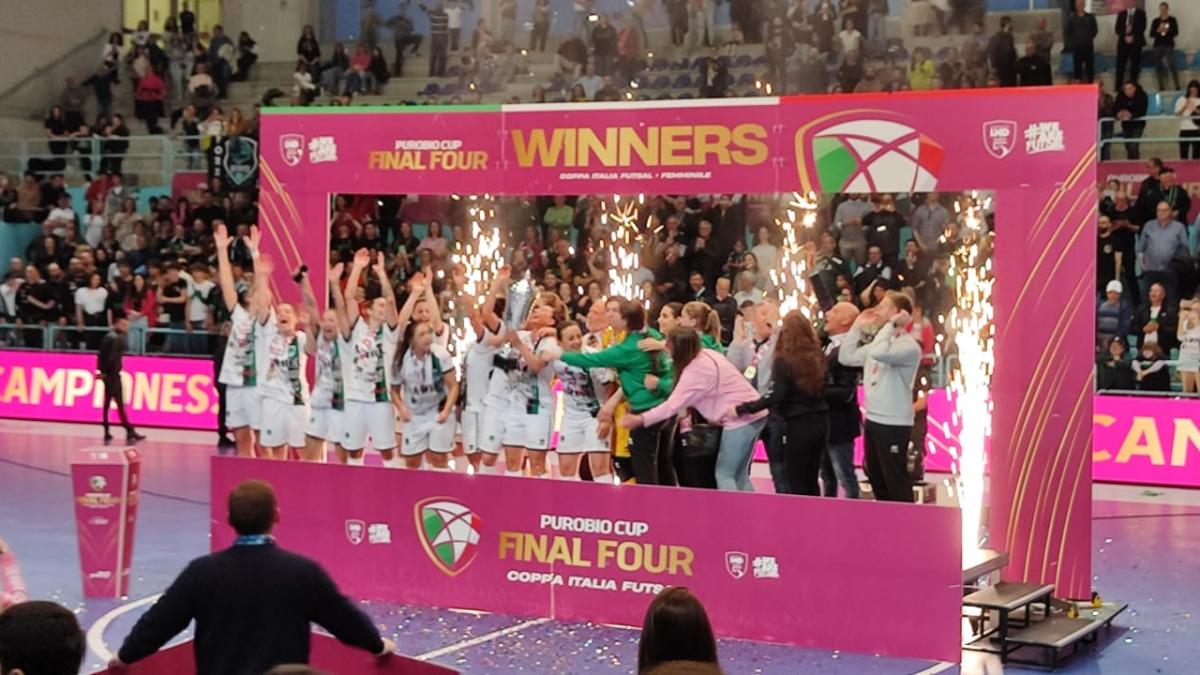 Calcio femminile a 5, il Bitonto vince la Coppa Italia di serie A