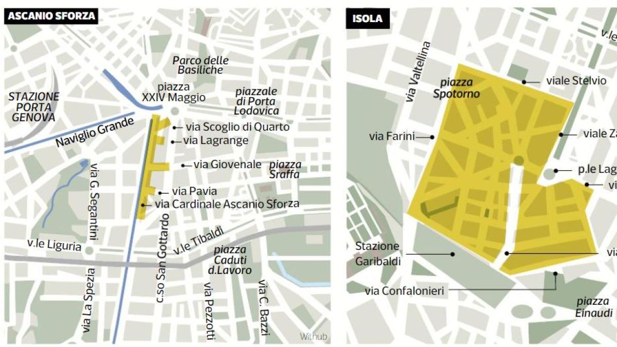 Le Nuove Ztl A Milano: Guarda La Mappa | Corriere.it