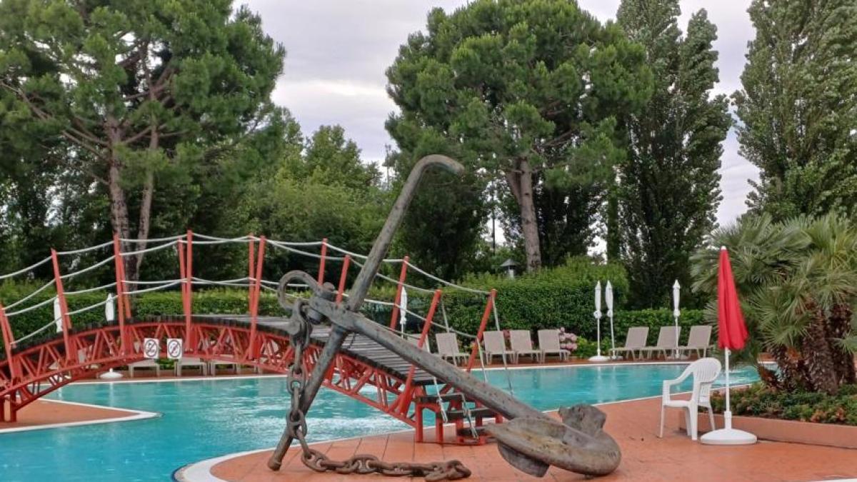 Nel camping San Francesco (sul Garda) una storica ancora dell'Amerigo Vespucci Corriere.it