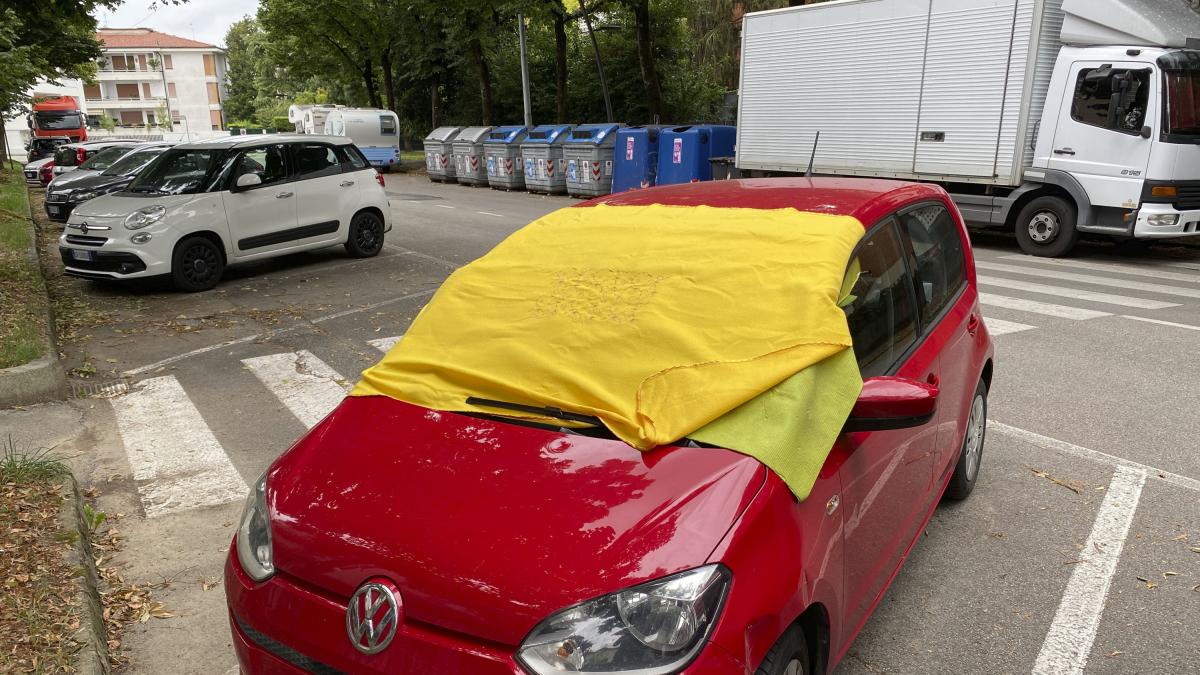 Grandine, i kit fai da te per proteggere le auto le foto dei risultati