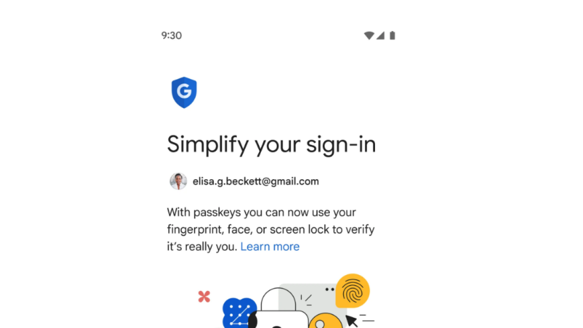 Google dice ufficialmente addio alle password, Passkey diventa l