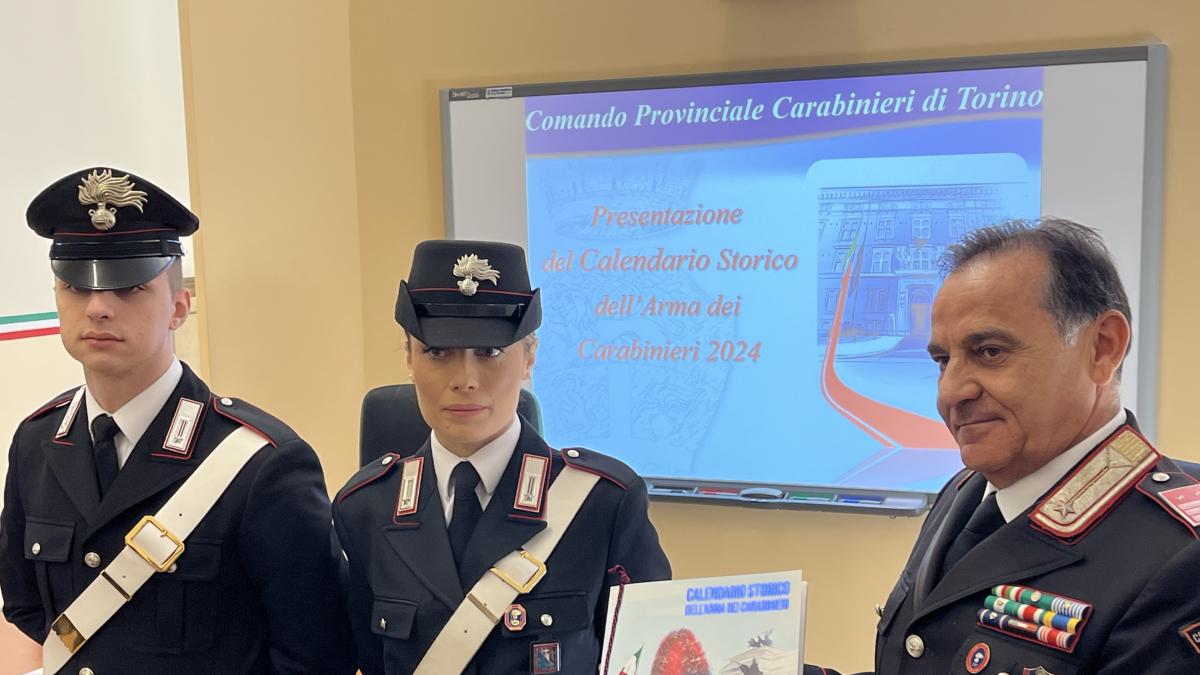 Da Gramellini a Pininfarina: parla torinese il nuovo calendario storico dei  carabinieri