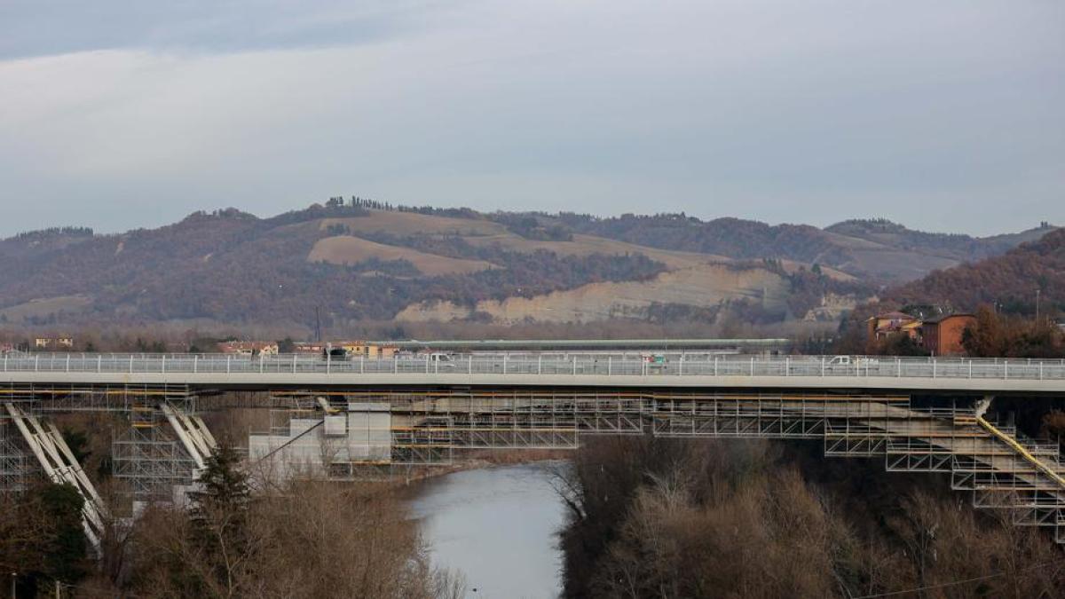 Sasso Marconi, riecco il ponte Da Vinci «Smontato come i Lego. All