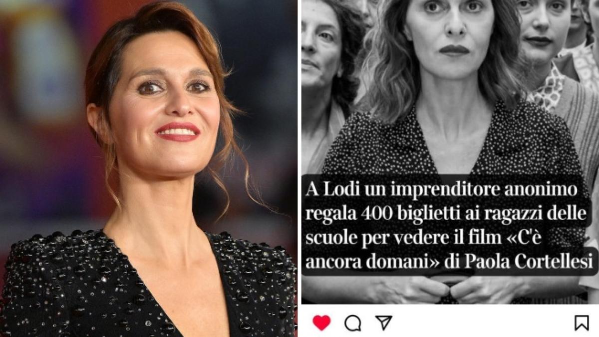 Paola Cortellesi E Il Benefattore Anonimo Che Ha Regalato I Biglietti