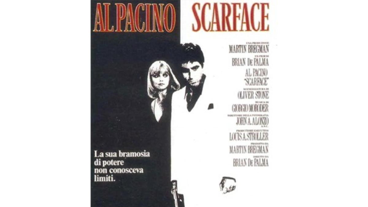 «Scarface» in tv. Latte in polvere al posto della cocaina e Michelle Pfeiffer ferisce Al Pacino: i 21 segreti