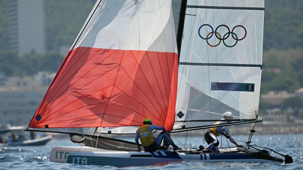 Juegos Olímpicos París 2024, en vivo hoy 8 de agosto: Vela, Nacra 17, Tita Panti Gold;  Kate: Pianossi en la final de mañana.  Canoa C2 Casadei-Tacchini Plata.  10 km de natación femenino, bronce Tadeucci.  Rítmicamente, Rafaeli lidera en todos lados