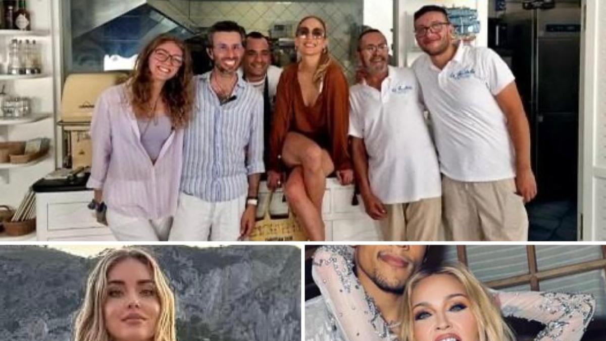 Amalfi, Positano y Sorrento: los VIP y las estrellas eligen la costa. Madonna apagará su vela número 66 en Capri o Pompeya