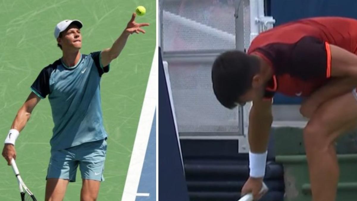 Sinner Thompson på Masters 1000 Cincinnati | Yannick når kvartsfinal utan att spela: australienaren drar sig ur. Han kommer att träffa Rublev igen. Alcaraz kommer ut och förstör racketen