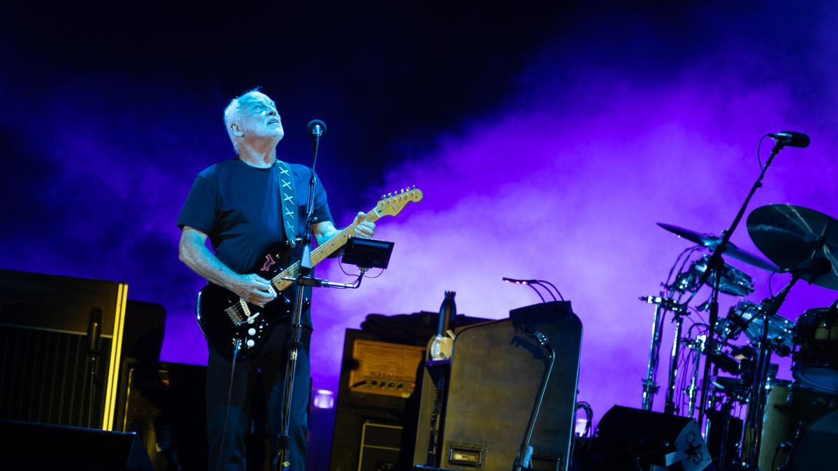 David Gilmour, debutto al Circo Massimo fra passato e presente davanti a 15.000 spettatori