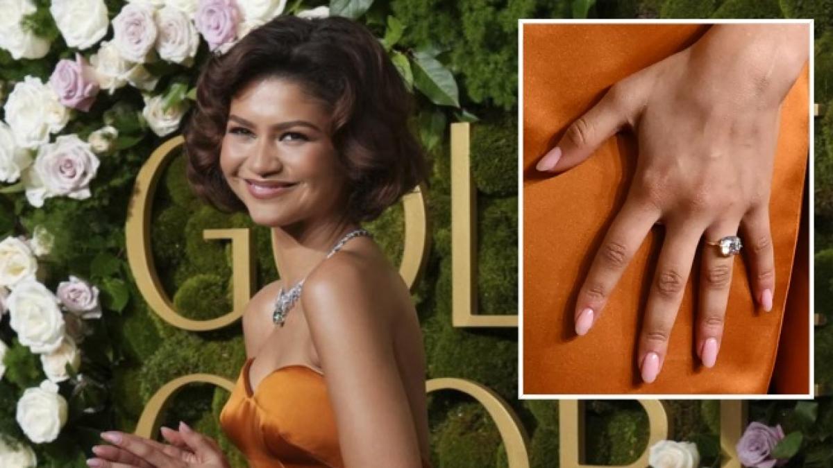 Zendaya sfoggia l'anello di fidanzamento ai Golden Globes, la conferma di Tmz: Tom Holland le ha fatto la proposta