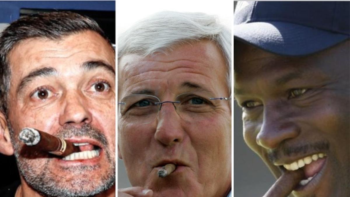 Le vittorie dello sport e un sigaro per festeggiare. Come nasce la tradizione, da Michael Jordan a Lippi a Conceiçao