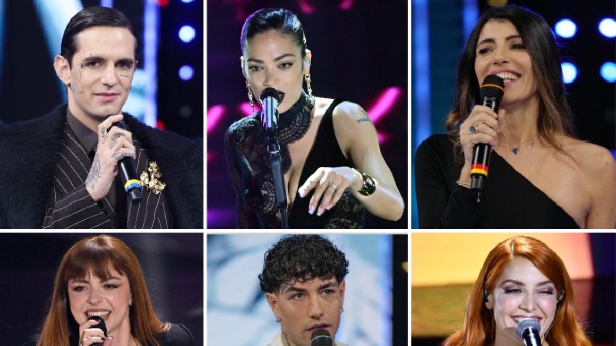 I duetti di Sanremo 2025: Achille Lauro con Elodie, Noemi con Tony Effe, Fedez con Marco Masini. Carlo Conti: «Sarà una festa della musica»