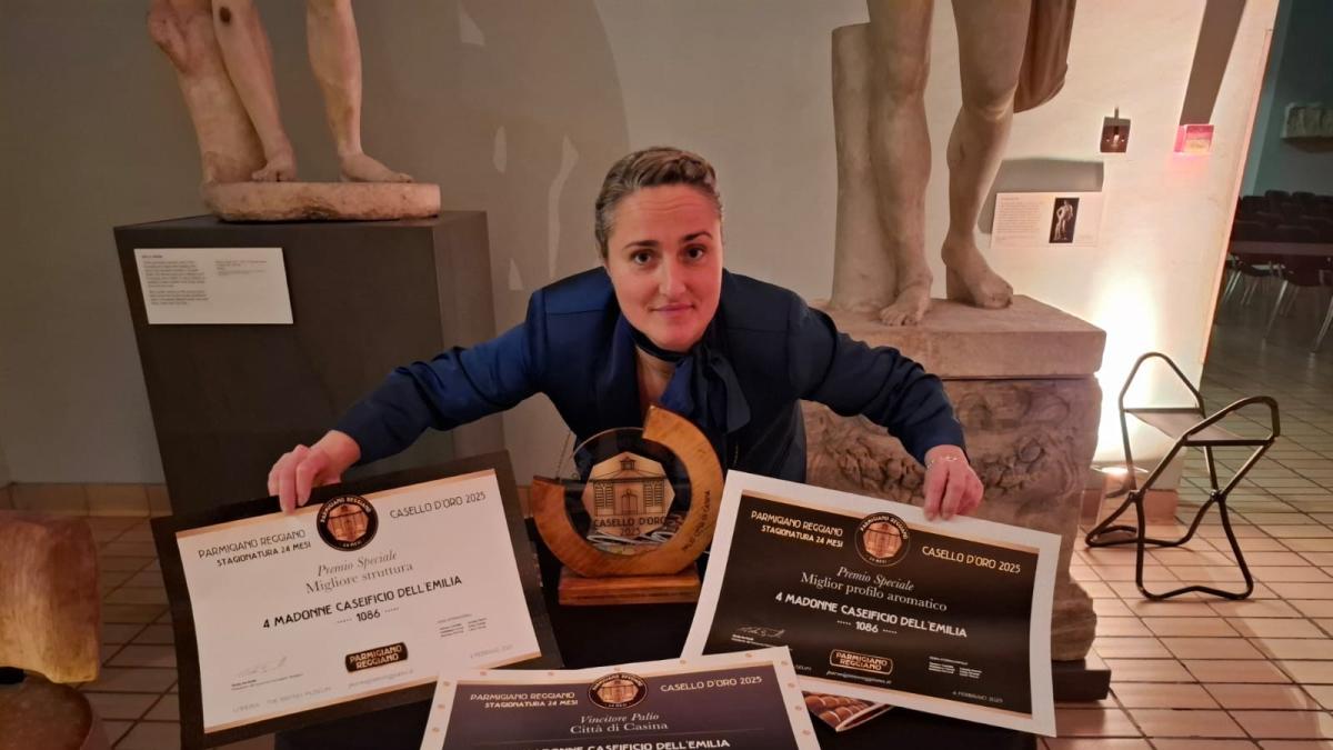 Alessia Zini: La Regina del Parmigiano Reggiano Vince il Premio come Migliore Casara dell'Anno a Londra